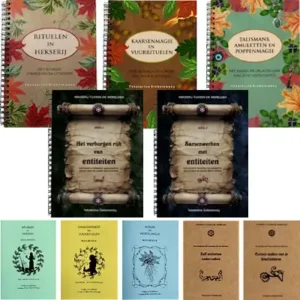 boekenpakket voor heksen vijf heksenboeken en vijf bonusboekjes