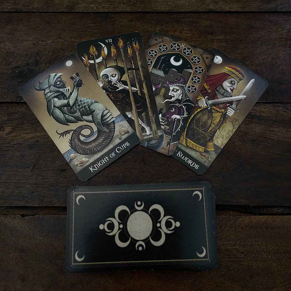 de vier elementen tarot